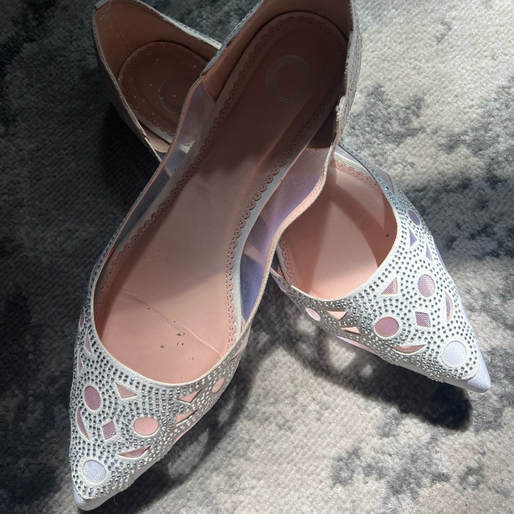 Bridal shoes, size 11
